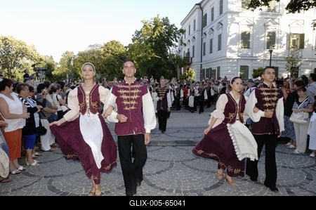 A 184. Anna-bál Balatonfüreden-stock-foto