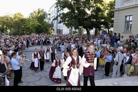 A 184. Anna-bál Balatonfüreden-stock-foto