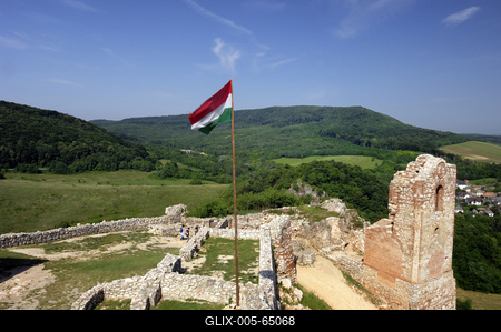Cseszneki Vár-stock-foto