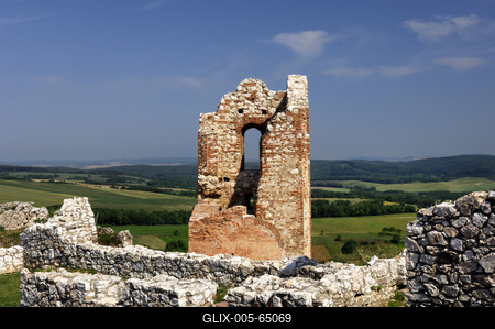 Cseszneki Vár-stock-foto