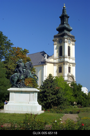 Nagyboldogasszony Római katolikus Főplébánia, Jászberény-stock-foto