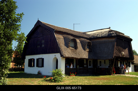 Tiszavárkonyi Népművészeti Alkotóház-stock-foto