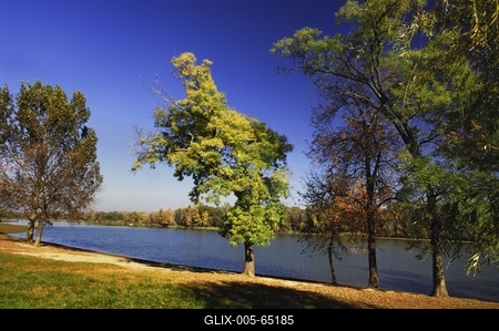 Tiszafüred, Tisza part-stock-foto
