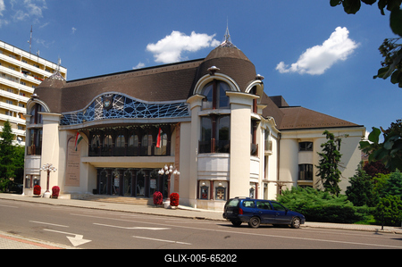 Szigligeti Színház, Szolnok-stock-foto