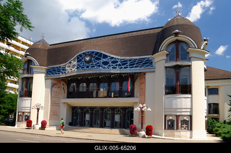 Szigligeti Színház, Szolnok-stock-foto