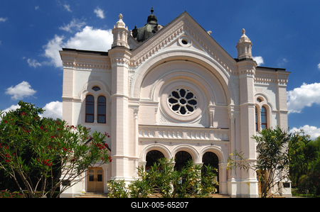 Szolnoki Galéria, az egykori zsinagóga épületében-stock-foto