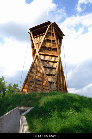 Tiszakürti Arborétum-stock-foto