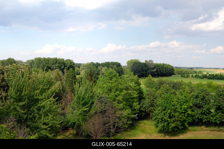 Tiszakürti Arborétum-stock-foto