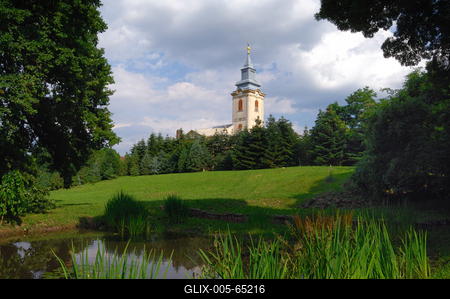 Tiszakürti Arborétum-stock-foto