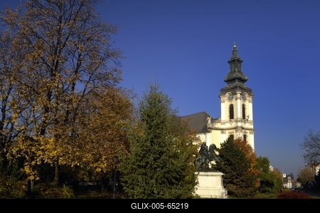Nagyboldogasszony Római katolikus Főplébánia, Jászberény-stock-foto