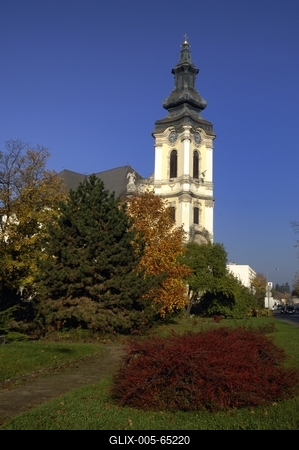 Nagyboldogasszony Római katolikus Főplébánia, Jászberény-stock-foto