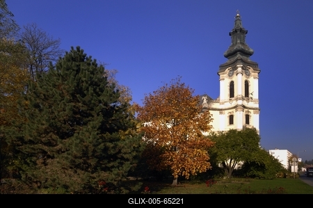Nagyboldogasszony Római katolikus Főplébánia, Jászberény-stock-foto