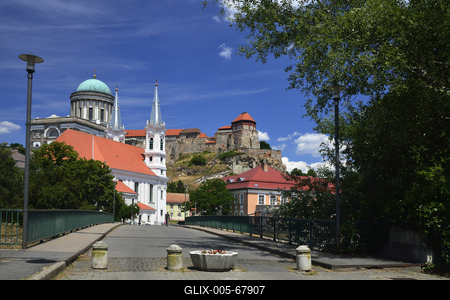 Esztergom-stock-foto