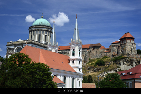 Esztergom-stock-foto