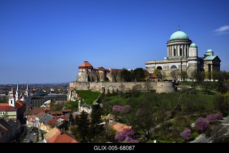 Esztergom-stock-foto