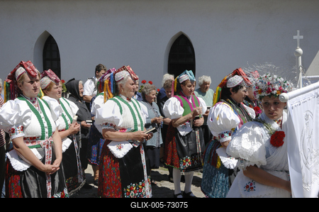 Hollókő-stock-foto