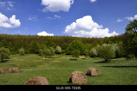 Hevesi táj-stock-foto