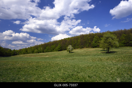 Hevesi táj-stock-foto