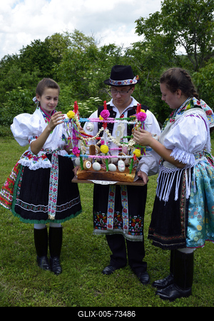 Hollókő-stock-foto