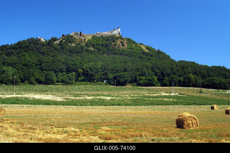 Szigligeti vár-stock-foto