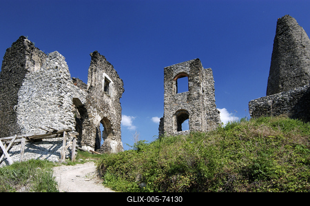 Somlói Vár-stock-foto