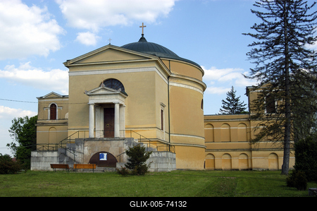 Ganna, Esterházy-mauzóleum-stock-foto