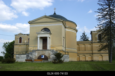 Ganna, Esterházy-mauzóleum-stock-foto