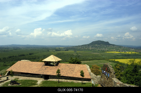 Szigligeti vár-stock-foto