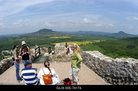 Szigligeti vár-stock-foto