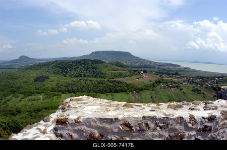 Szigligeti vár-stock-foto