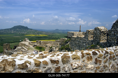 Szigligeti vár-stock-foto