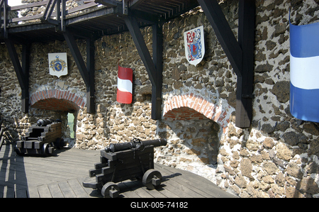 Szigligeti vár-stock-foto