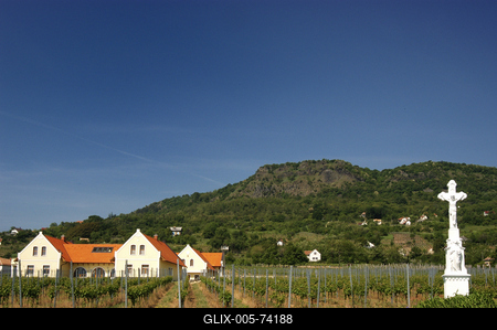 Szent György-hegy-stock-foto