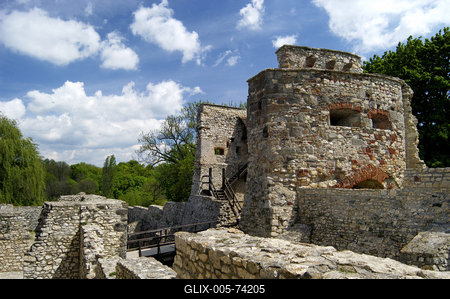 Nagyvázsony, Kinizsi-vár-stock-foto