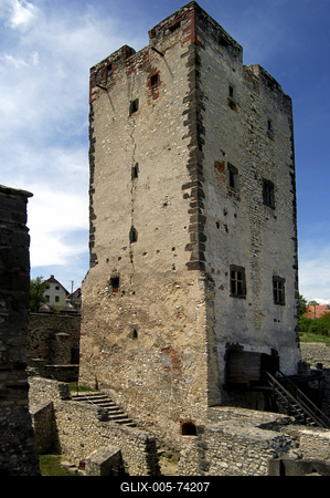 Nagyvázsony, Kinizsi-vár-stock-foto
