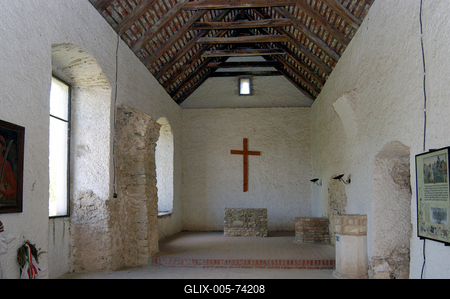 Nagyvázsony, Kinizsi Pál kápolnája-stock-foto