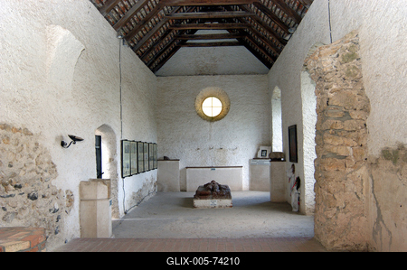 Nagyvázsony, Kinizsi Pál kápolnája-stock-foto