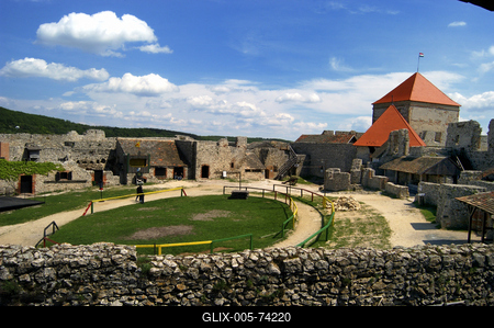 Sümegi vár-stock-foto