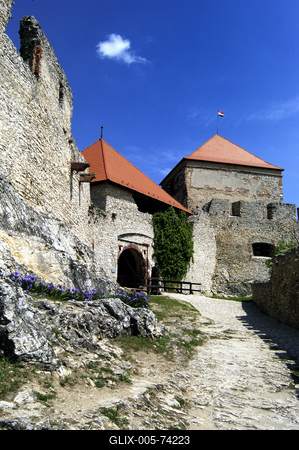 Sümegi vár-stock-foto