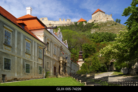 Sümeg, a Püspöki palota-stock-foto