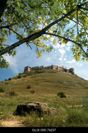 Sümegi vár-stock-foto