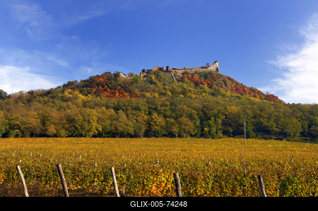 Szigligeti vár-stock-foto