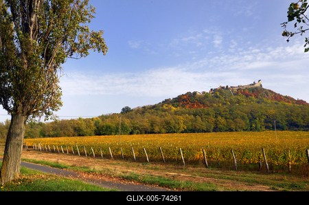 Szigligeti vár-stock-foto