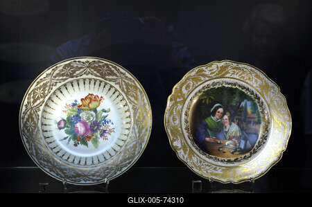 Herendi Porcelánmúzeum-stock-foto