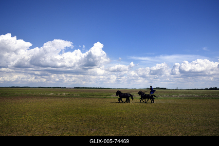 Hortobágy-stock-foto