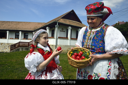 Húsvét Kazáron-stock-foto