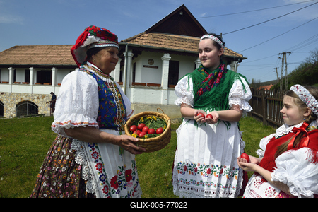 Húsvét Kazáron-stock-foto