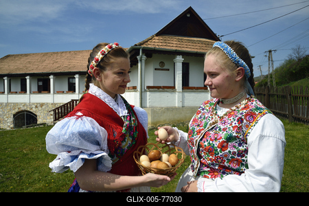 Húsvét Kazáron-stock-foto