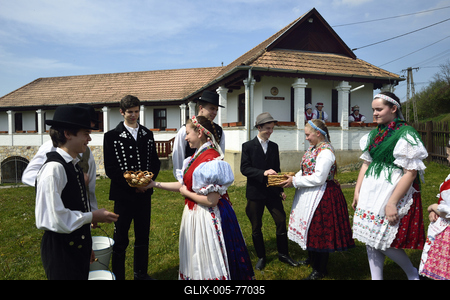 Húsvét Kazáron-stock-foto