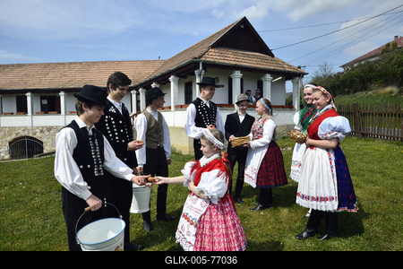 Húsvét Kazáron-stock-foto
